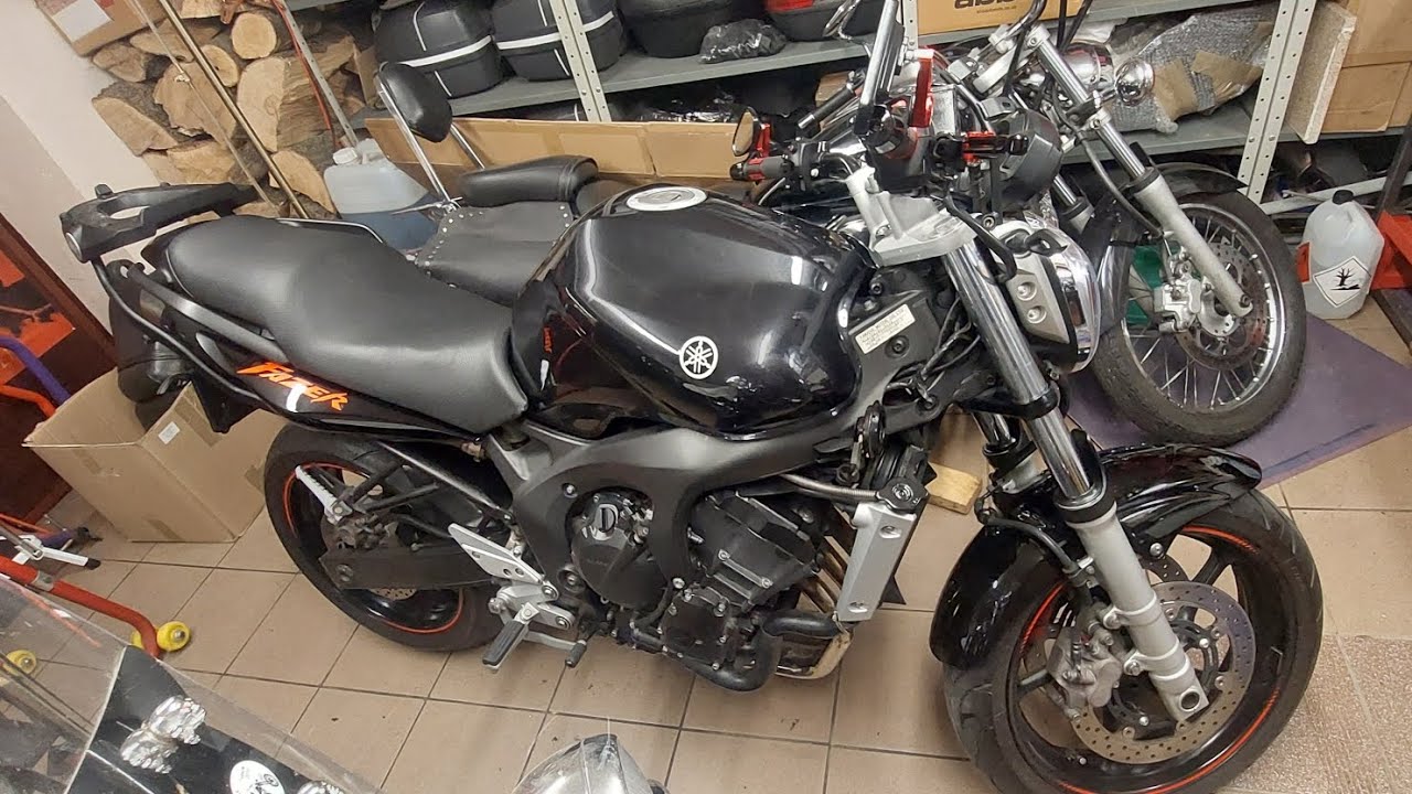 Yamaha FZ6N 2004: problem z zapłonem, błąd 12.