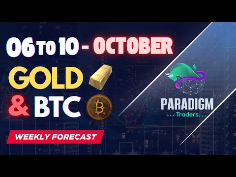 Video preview for GOLD Price Weekly Analysis | 6 Oct - 10 Oct 2025 | #GOLD, #BTCUSDT. #nfpnews