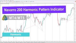 💎 Navarro 200 Harmonic Pattern Indicator MT4/5 [TFlab]