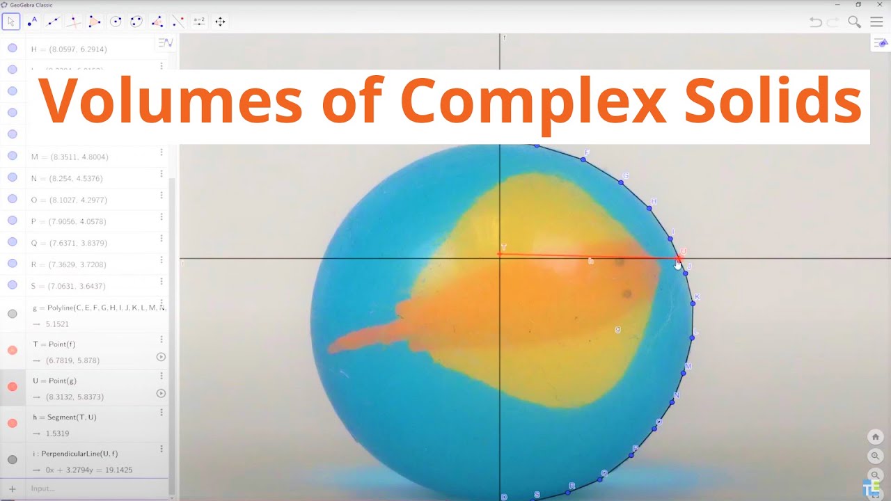 Volumes of Complex Solids