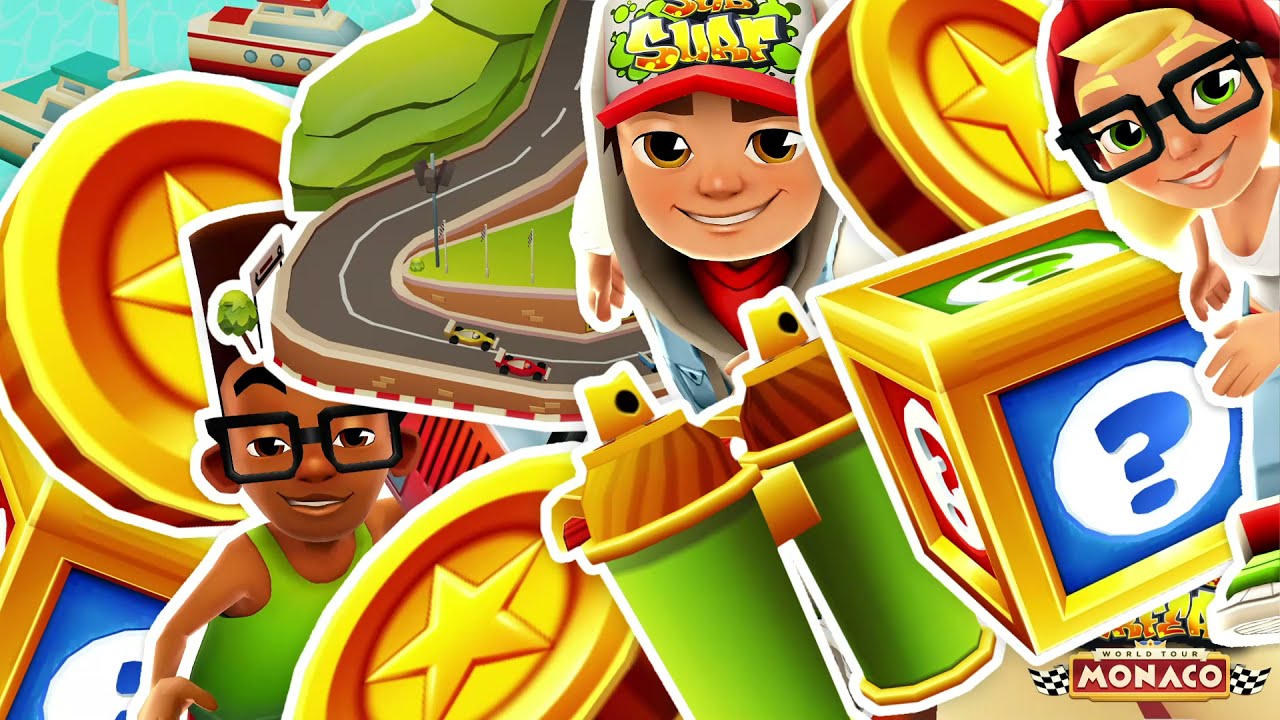 Subway Surfers: Monaco - Play it on Poki 