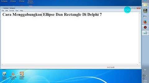 Cara Menggabungkan Ellipse Dan Rectangle Di Delphi 7