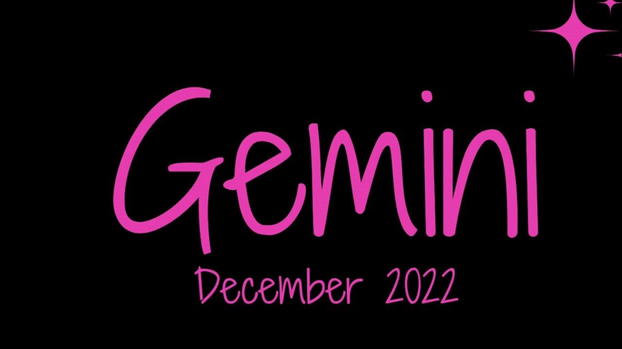 Gemini December 2022 Finally Taking Your Own Advice december2022 