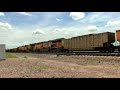 Union Pacific monster 294 car coal train Wood River, Nebraska
