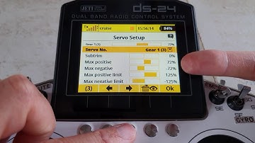 Jeti - programming 8 wing trailing edge surfaces, 14 channel glider, Tangent Nimbus 4