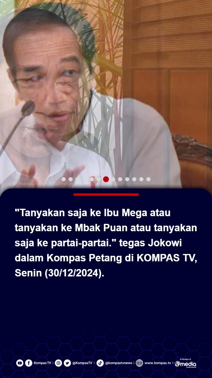 Jokowi Kecewa Tudingan Minta Jabatan Presiden 3 Periode Mencuat Lagi #jokowi #3periode #hasto #pdip