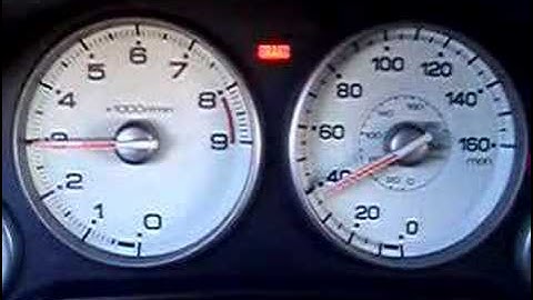 2005 Acura RSX-S Weapon*R SW Intake & Race Header Dash View