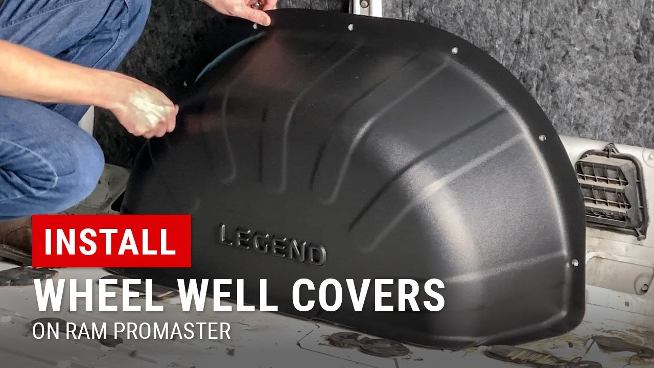 Installing Legend Wheel Well Covers in our RAM ProMaster YouTube