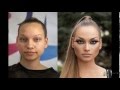 12 photos de filles avec et sans maquillage