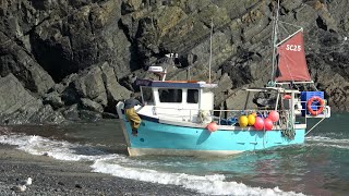 Fishing Boat "Crig A Tana" Cadgwith Cornwall 25.3.2022 "NOW SUNK. READ DESCRIPTION"