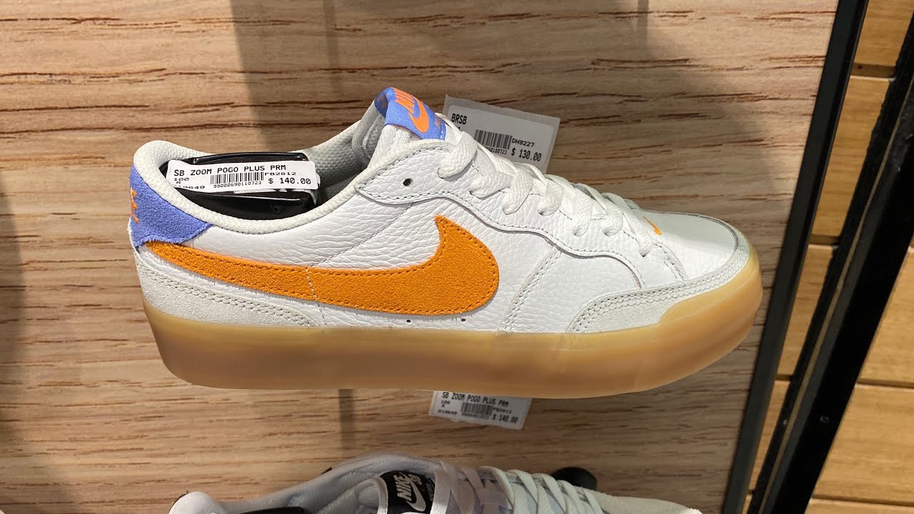 :) NIKE SB ZOOM POGO PLUS 23センチ NIKE SB ZOOM POGO PLUS PREMIUM (Summit White/Light Silver