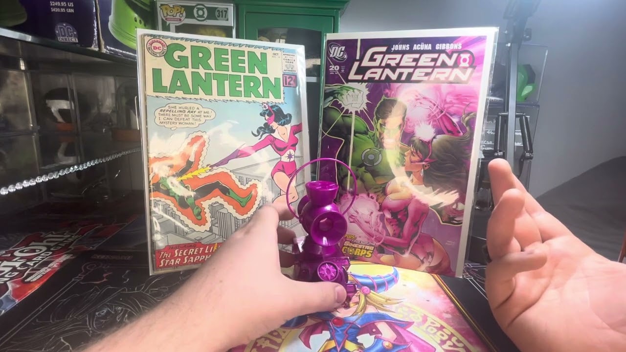 Dc comic star sapphire power battery 1/4 scale prop replica review