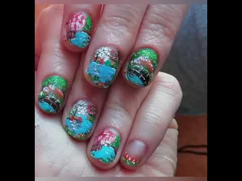 Spring nails #art #nailart #micropittura