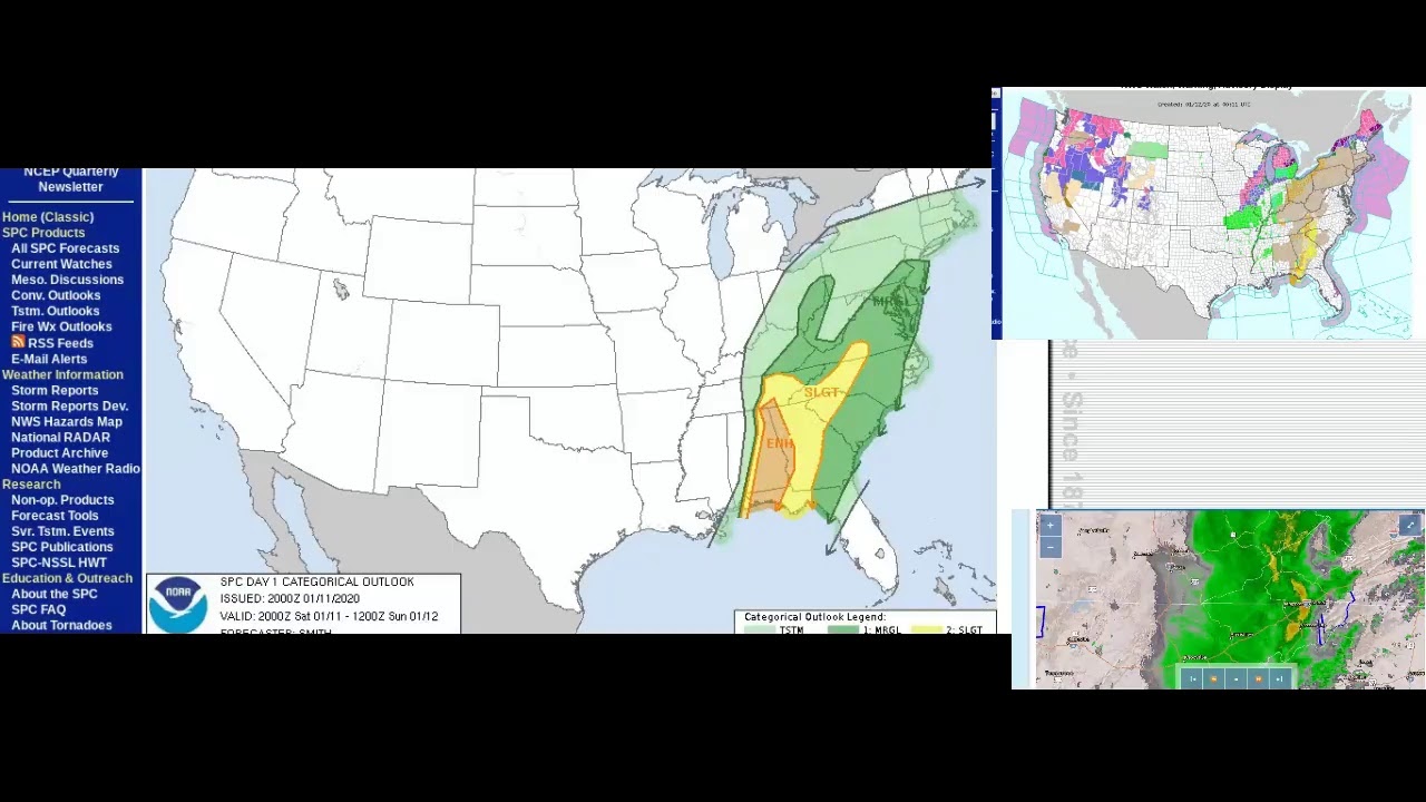 tracking severe weather - YouTube