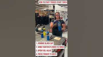 How to Ignite a Trigger-Start Torch
