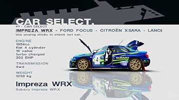 Colin McRae Rally 2005 - All Cars List PS2 Gameplay HD (PCSX2)