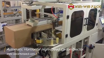 WIN-WIN PACK automatic high-speed Horizontal Case Erector