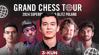 2024 SUPERBET RAPID & BLITZ POLAND | 3-KUN (O'ZBEK TILIDA) #grandchesstour