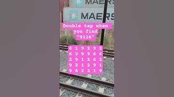 Observation Visual Test: 5 Seconds For You To Spot:9126. Try Your Skills!  #search #puzzle #shorts