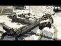 GTA 5 - ARMY Franklin VS Five Star Military Base Chase! (TANK RAMPAGE)