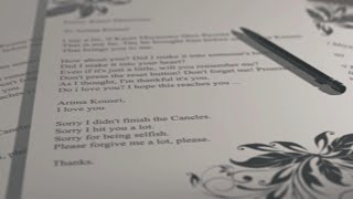 kaori's letter