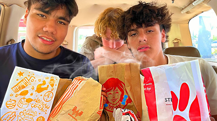 AUSTRALIAN tries AMERICAN fast food!!!