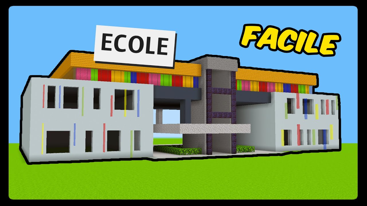 TUTO ECOLE PRIMAIRE | MINECRAFT - YouTube