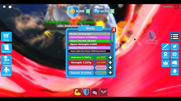 Take down the first 2 bosses and upgrading multiplier to 8T(ROBLOX Super Power Fighting Simulator.)