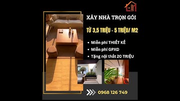 Thiết kế xây nhà trọn gói Lê Minh từ 500 triệu