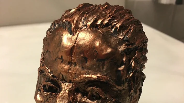 Harold, a cold cast in bronze.