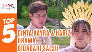 TOP 5 Cinta Kayra & Hariz Drama Bidadari Salju