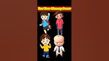 Test Your Memory Power 🤯 #shorts #memorytest