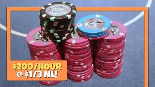 SOFTEST $1/3 NL Game at Bellagio Las Vegas! - Poker Vlog #41 screenshot 4