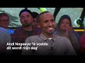 Abdi nageeye won de marathon van rotterdam  beau