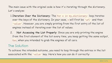How to Print Specific Values from a List in a Dictionary with Python