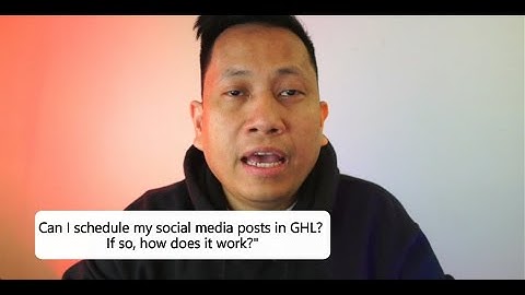 Can You Schedule Social Media Posts in GoHighLevel? YESHeres How!