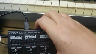 Zoom GCE 3 Updating Guitar Lab and playing with sysex