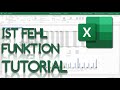 Ist das ein Fehler? - Excel Online Tutorial - Ist Fehl Funktion