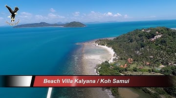 Beach Villa Kalyana Bang Kao Koh Samui /Thailand overflown with my drone