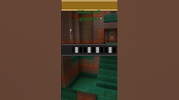 How to get minecraft graphics in crafting and building #minecraftgraphics#foryou#edit