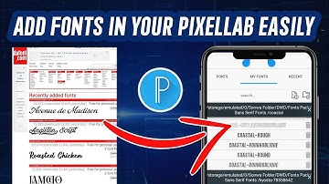 How to Download And Install Fonts in PixelLab Easily | A Step By Step Tutorial