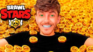 COMPREI O MÁXIMO DE OURO NO BRAWL STARS COM DINHEIRO REAL...