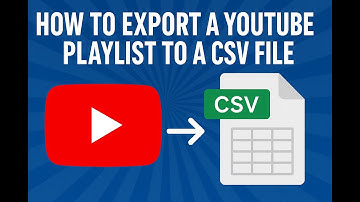 How to Export ANY YouTube Playlist to CSV (Quick & Easy)