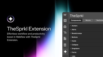 Episode 5. TheSprkl Webflow Extension. Creating a Sample Site
