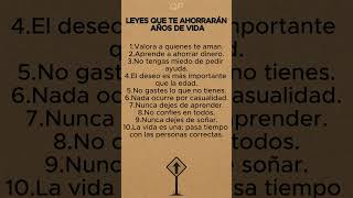 LEYES QUE TE AHORRARÁN AÑOS DE VIDA #psicologiahumana #psicologia #motivacional