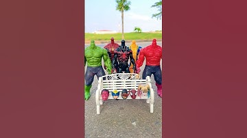 Team Hero Choose Mask To Finish Body | Marvel Toys