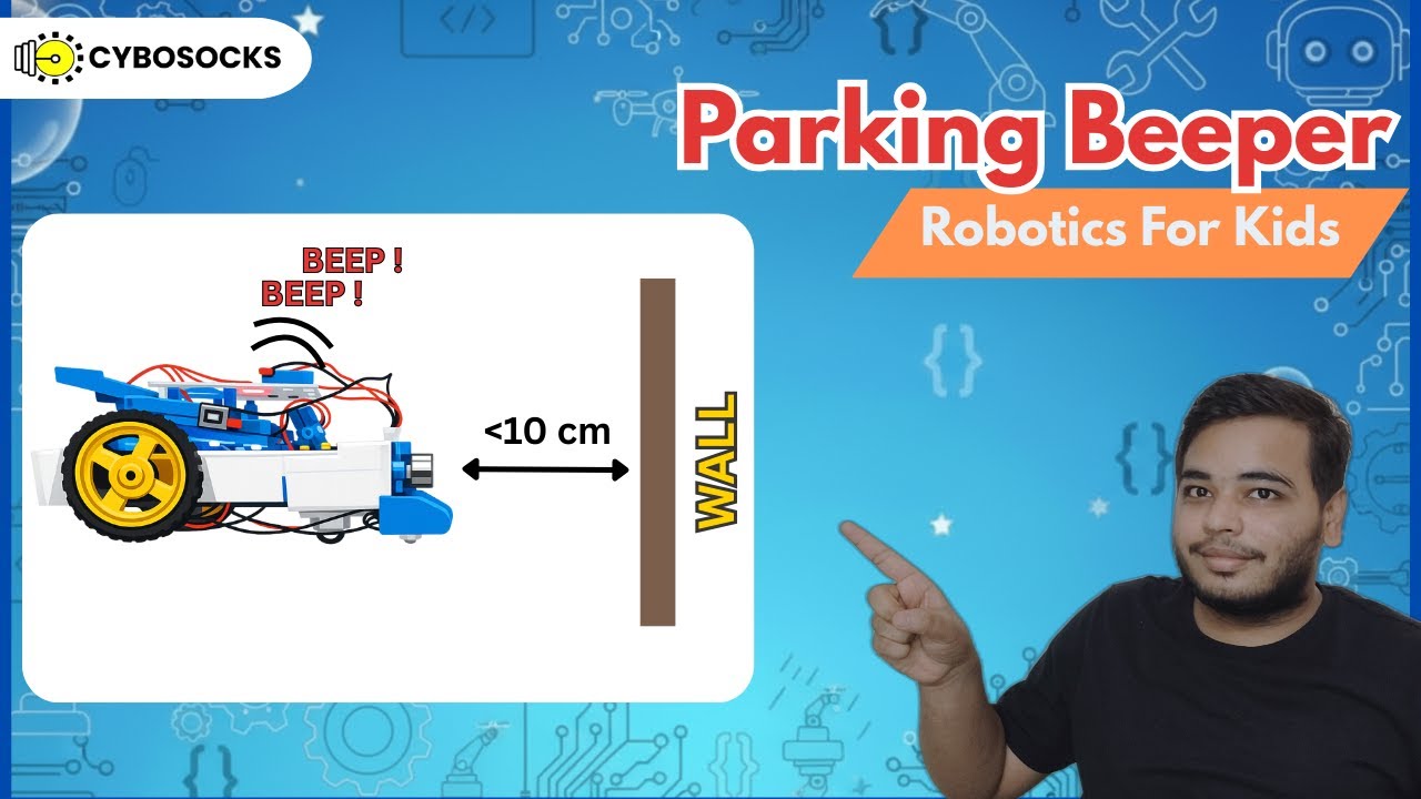 Smart Car Parking Beeper | Distance Alert System | Projects | Robotics For Kids | Stem Education