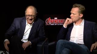 James Spader & Paul Bettany on Whedon's Script, Vision's Future & More | Avengers 2: Age of Ultron