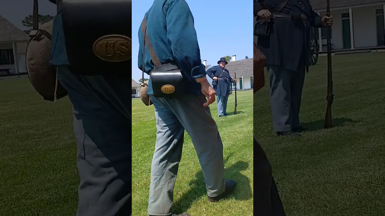 Muskets demo fort Wilkins 