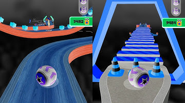 Going Balls Vs Reverse Balls Speedrun Walkthrough Gameplay